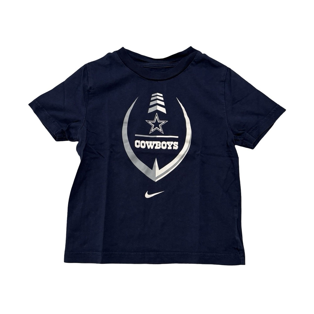 Nike Toddler Kids Dallas Cowboys Graphic T Shirt Size 4T - 12 x 15
